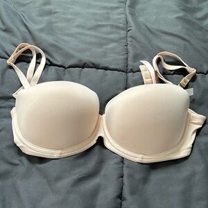 Pink push up bra